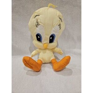 Looney Tunes Tweety Plush Stuffed Animal 1995 Classic Tyco Playtime Lovable